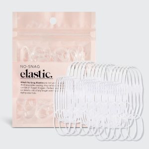 kitsch Clear No-Snag Elastics 100pc Set