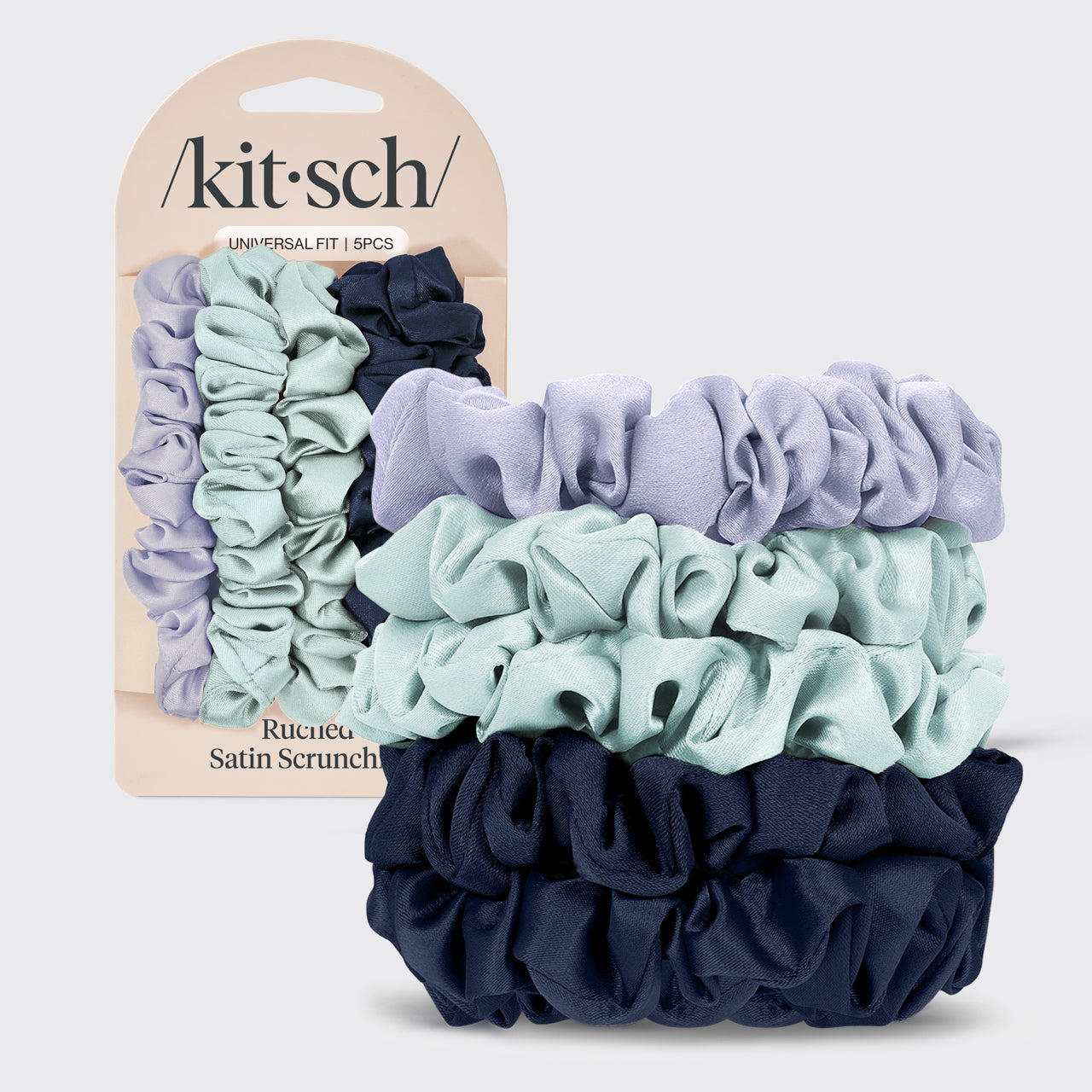 501598-RuchedSatinScrunchies-5pc-Hair-GardenBouquet-hero-1280x1280px