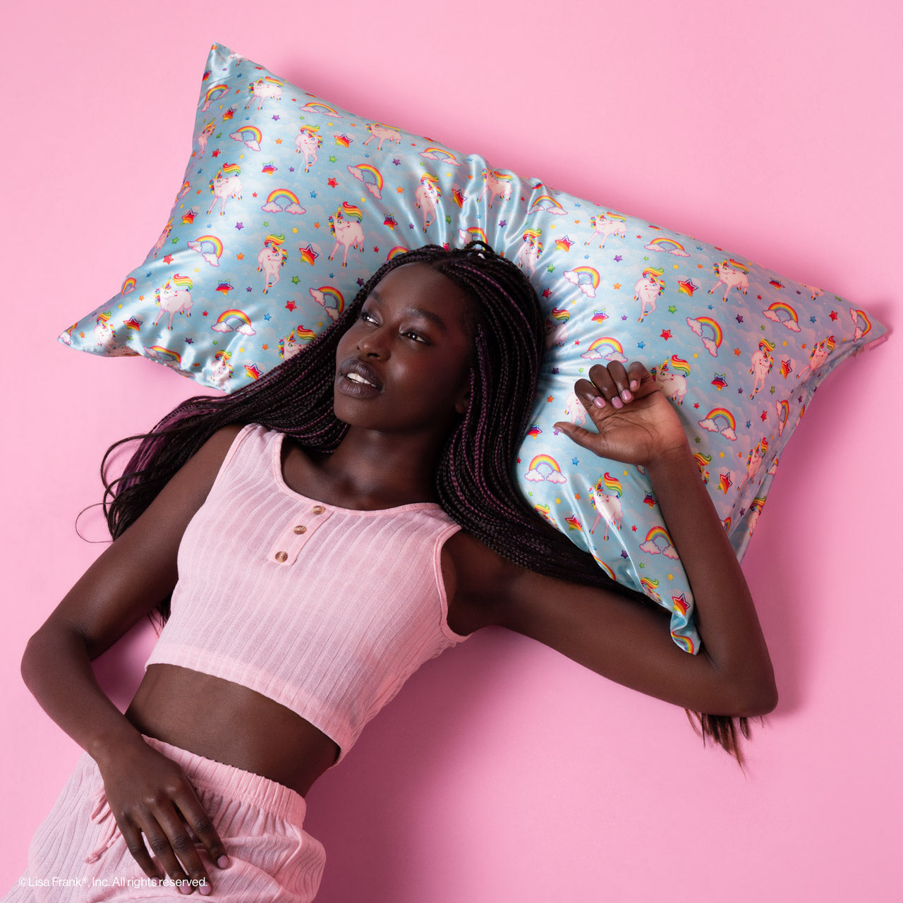 503424-503431-LisaFrankxKitsch-Standard_KingSatinPillowcase-Markie-Model-3-1280x1280px