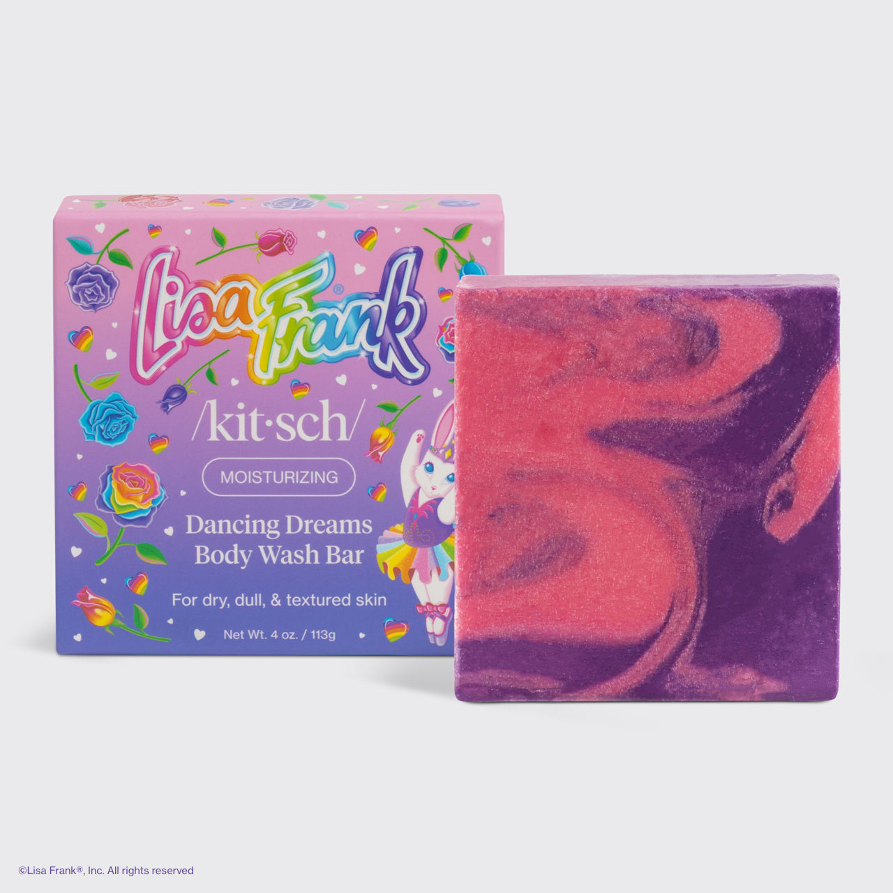 503547-LisaFrankxKitsch-DancingDreams-BodyWashBar-hero-2-1280x1280px_980649c1-261e-4096-ac25-a6dfc4a0a93c