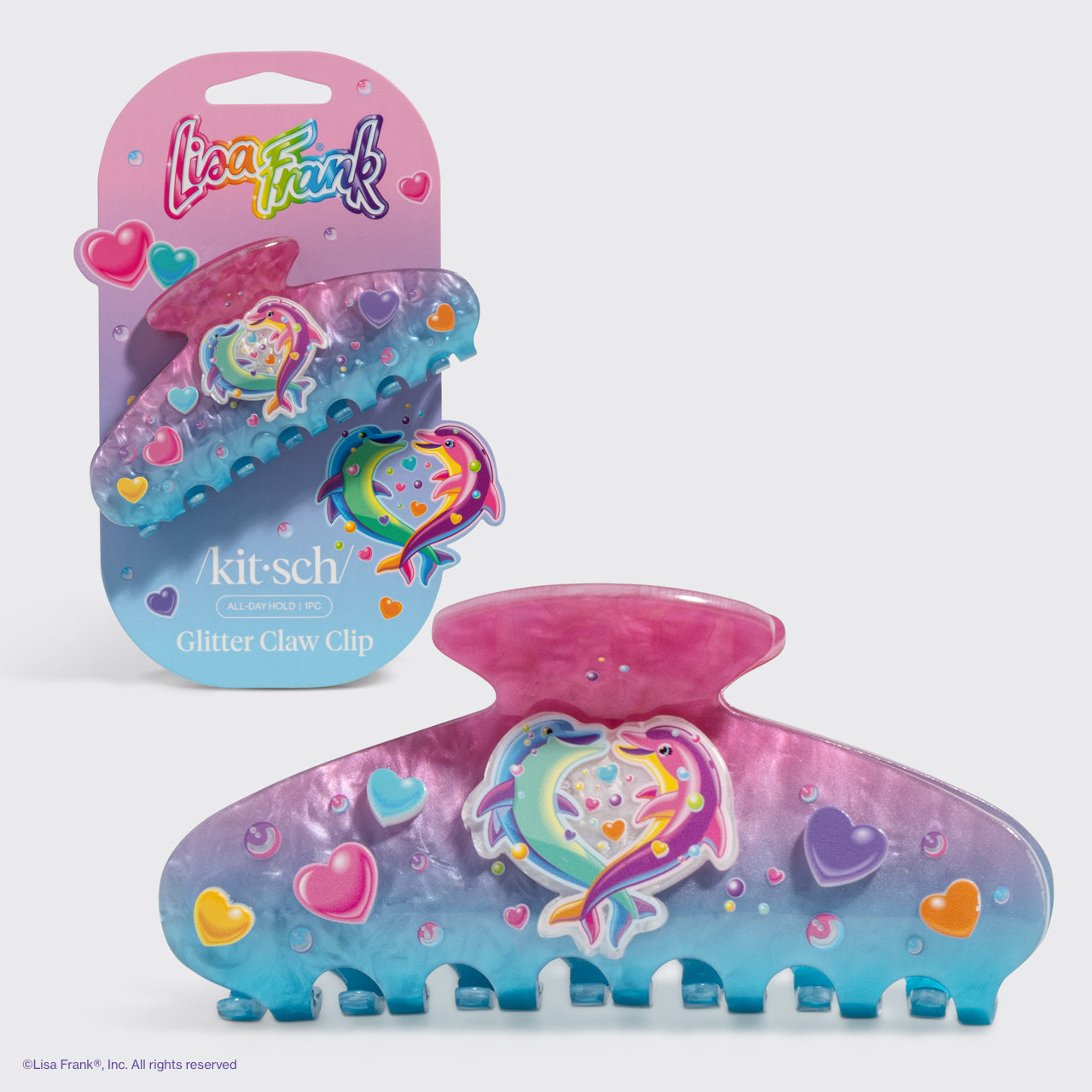 503592-LisaFrankxKitsch-GlitterClawClip-DancingDolphins-hero-1280x1280px