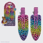 kitsch Lisa Frank x Kitsch XL Creaseless Clips in Rainbow Leopard
