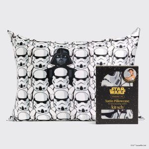 kitsch Star Wars? & Kitsch Satin Pillowcase?in Darth Vader & Stormtroopers