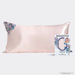 kitsch Bridgerton x Kitsch Satin Pillowcase in Wisteria - King