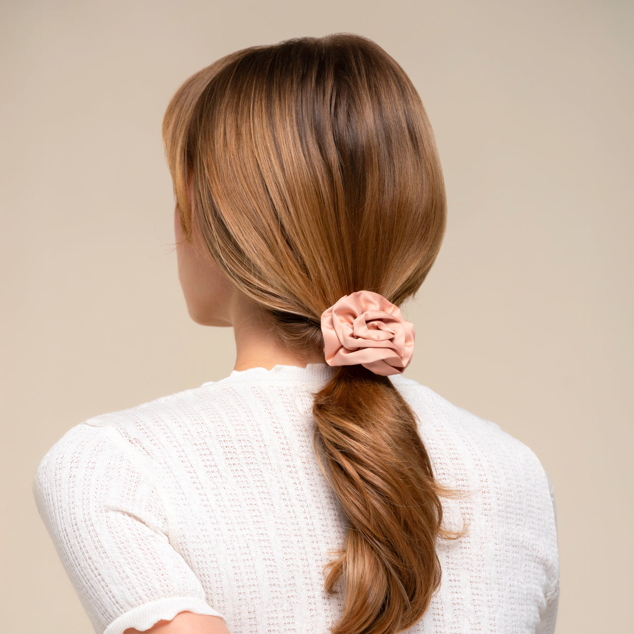 508566-RosetteRuchedSatinScrunchies-3pc-TrendHairAccessories-Terracotta-Model-1280x1280px
