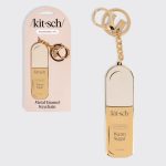 kitsch Warm Sugar Metal Enamel Keychain