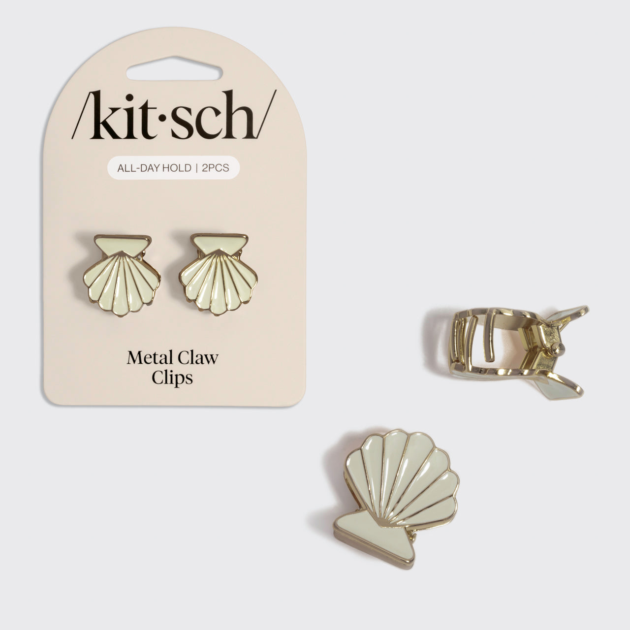 509297-CoastalCottage-MetalClamShellHairClip-Set-2pc-Gold_PearlizedCream-Hero-1280x1280px