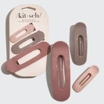 kitsch Flat Lay Claw Clip 3pc Flat  - Terracotta