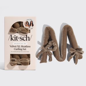 kitsch Eucalyptus Velvet XL Heatless Curling Set