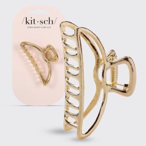 kitsch Gold Metal Claw Clip