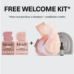 kitsch Winter Welcome Kit Castor Oil Nourishing Shampoo & Conditioner Bar Combo
