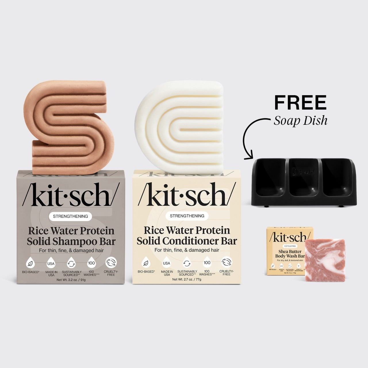RiceWaterShampoo_Conditioner-SheaButterBodyWash-BlackSoapDish-Bundle-1
